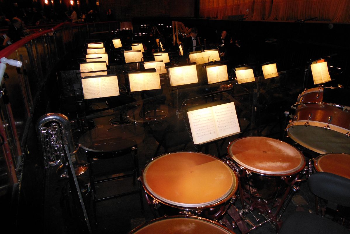05-07 The Orchestra Pit In The Auditorium Of The Metropolitan Opera House In Lincoln Center New York City